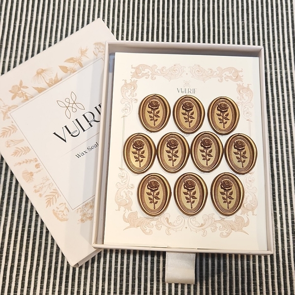 50 wax seal stickers - Picture 1 of 5